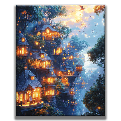 Evening Magic - Painting by Numbers