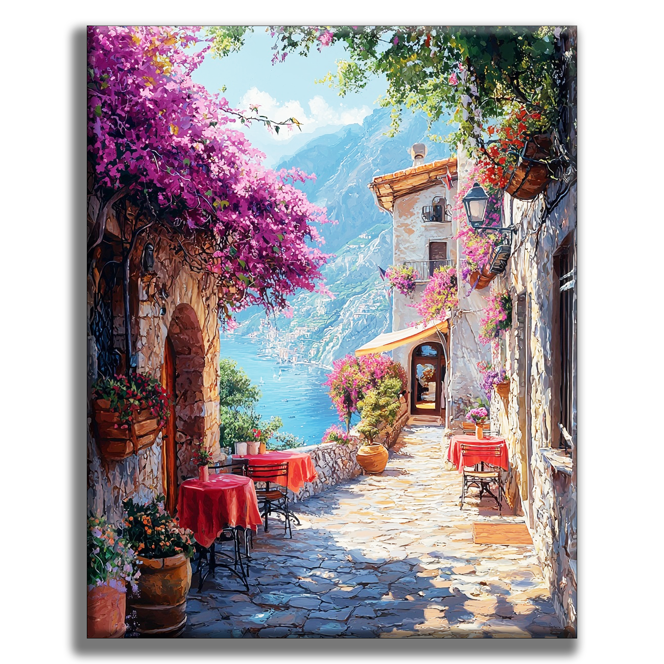 Blooming Beauty Italy - Painting by Numbers