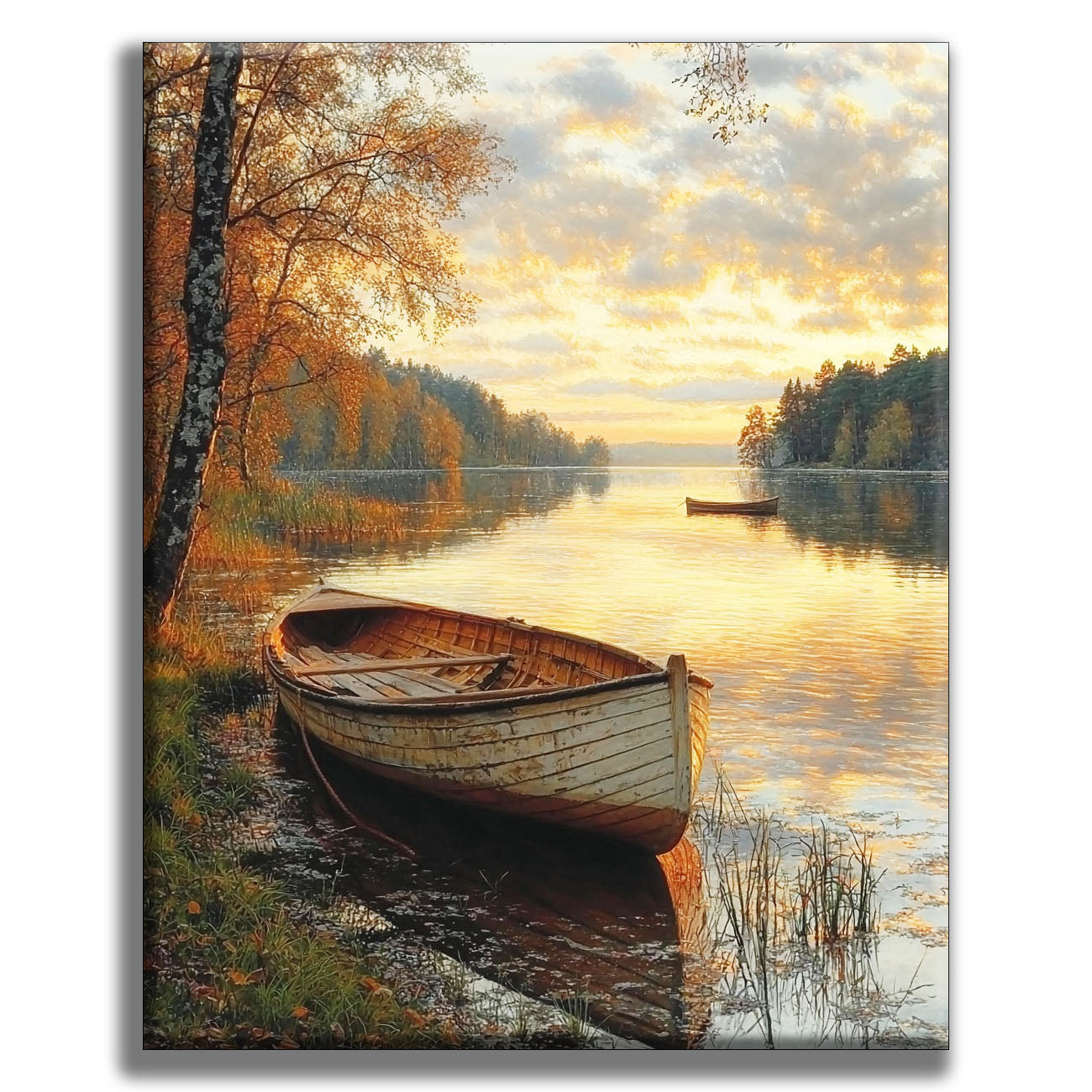 Boat of Silence - Painting by Numbers