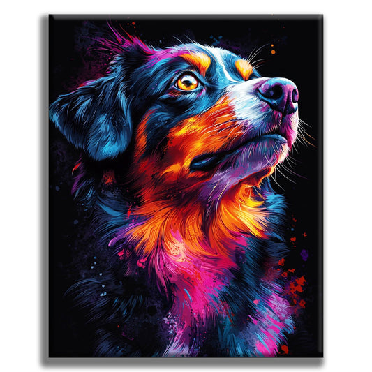 Colors of Loyalty - Painting by Numbers