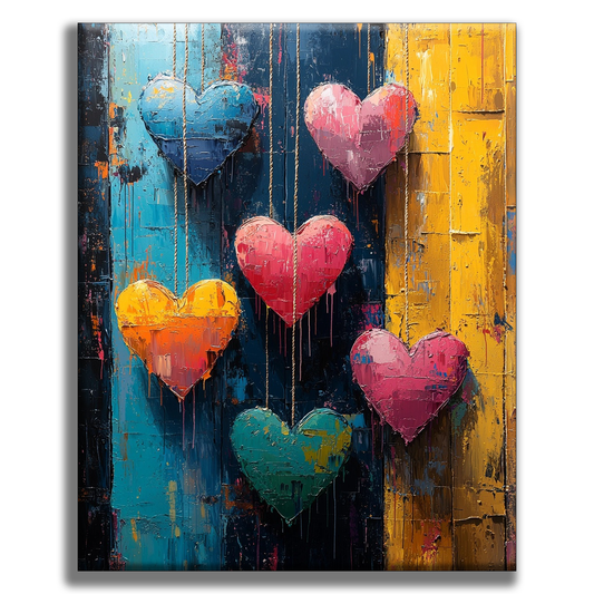 Colorful Love - Painting by Numbers