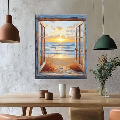 Window to the Horizon - Painting by Numbers