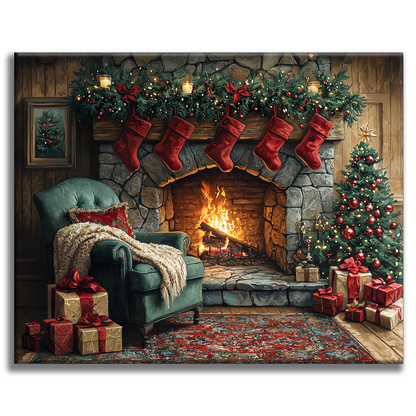 Festive Coziness - Painting by Numbers