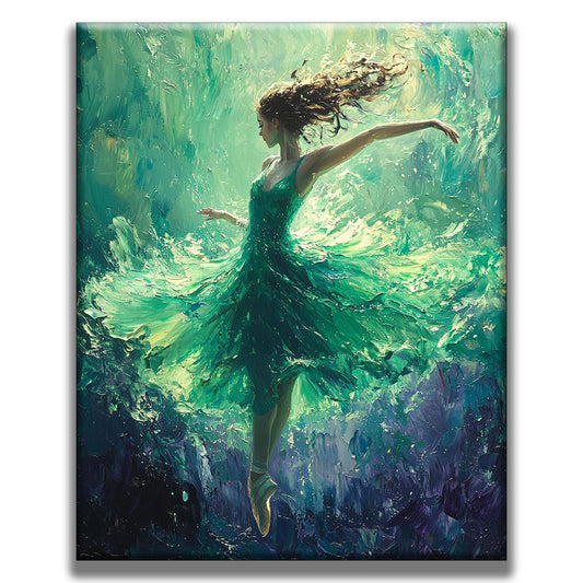 Flowing Movement - Painting by Numbers