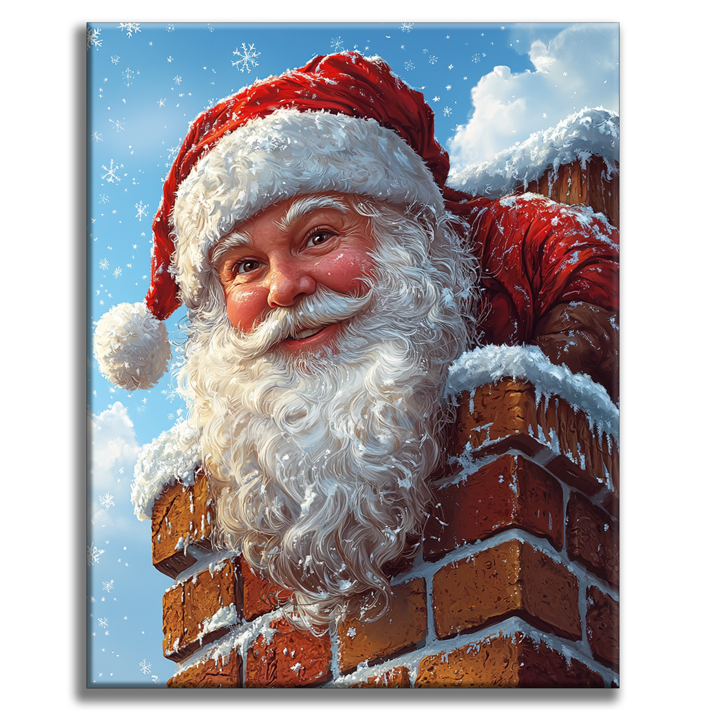 Merry Santa Claus - Paint by Numbers