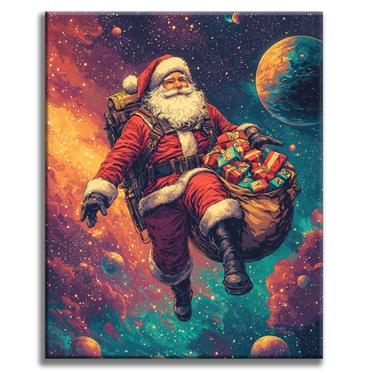 Gifts in Space - Painting by Numbers