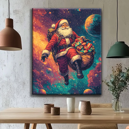 Gifts in Space - Painting by Numbers