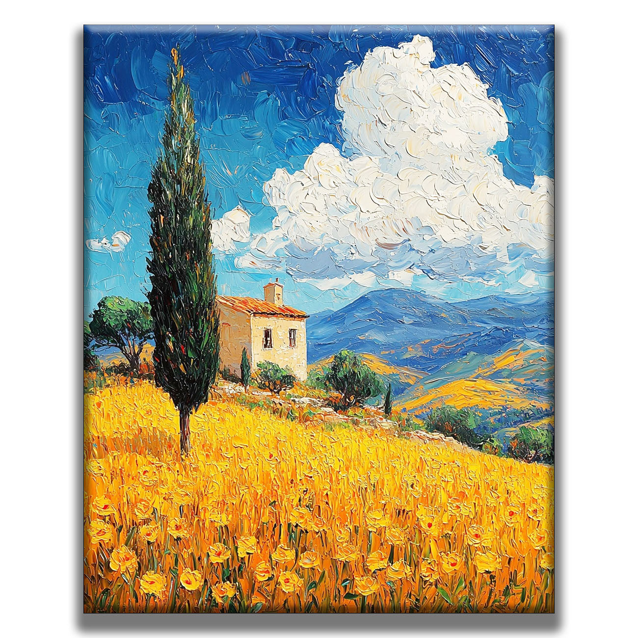 Golden Fields - Painting by Numbers