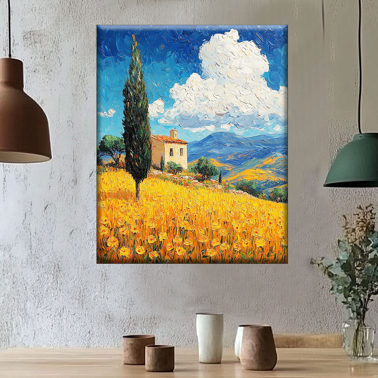 Golden Fields - Painting by Numbers