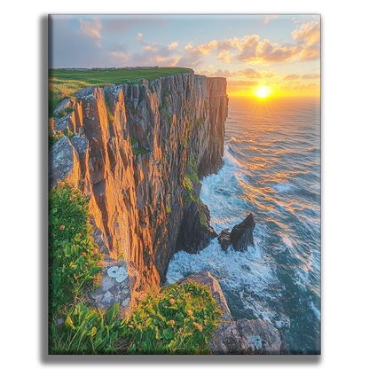 Cliffs of Eternity - Painting by Numbers