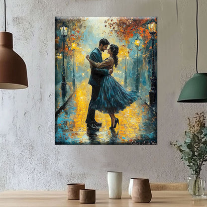 Lamplight Romance - Painting by Numbers