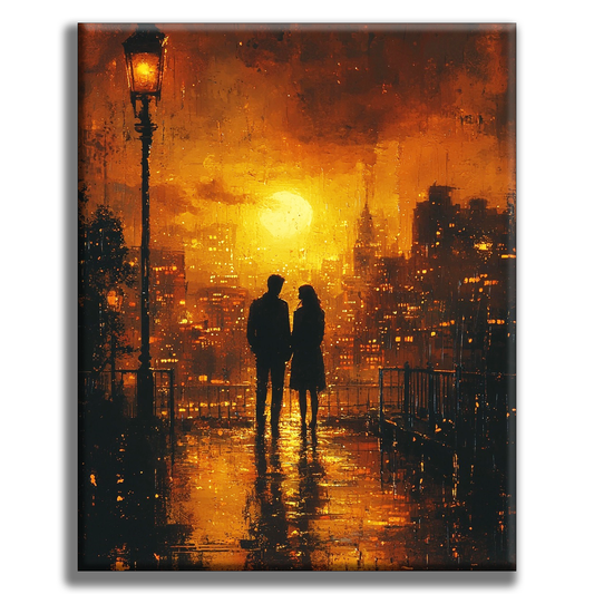 Lights of Love - Painting by Numbers