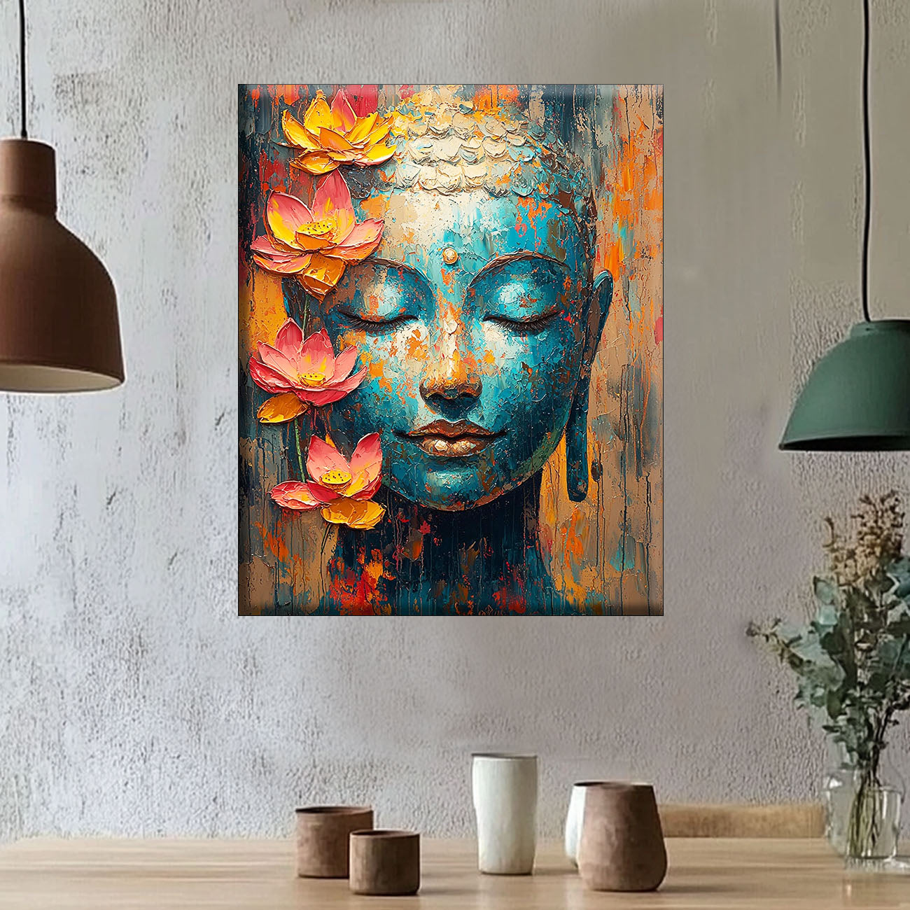 Lotus Spirit - Painting by Numbers