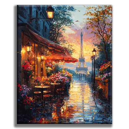 Romantic Evening Magic - Painting by Numbers