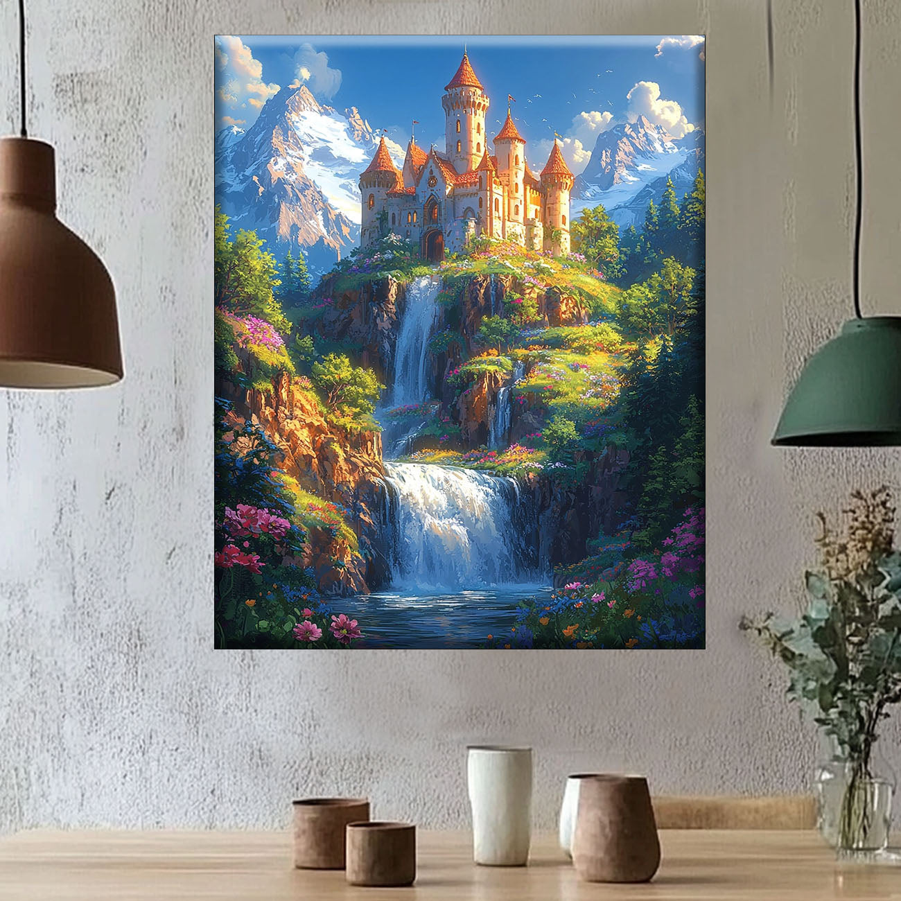 Castle of Wonders - Painting by Numbers