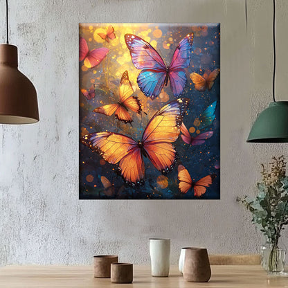 Butterfly Ballet - Painting by Numbers