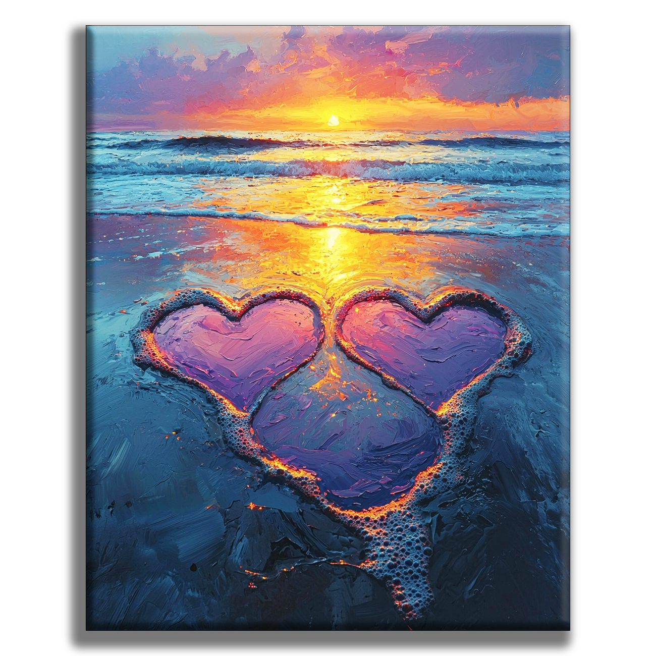 Sunset Love - Painting by Numbers