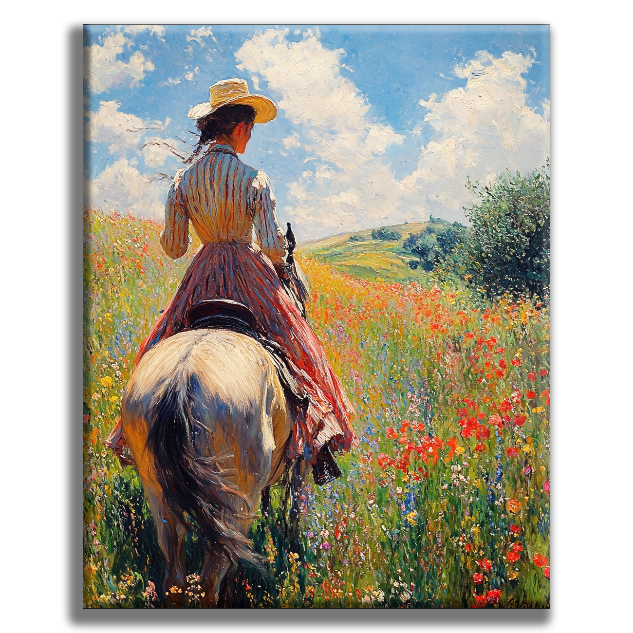 Sunny Riding Dream - Painting by Numbers