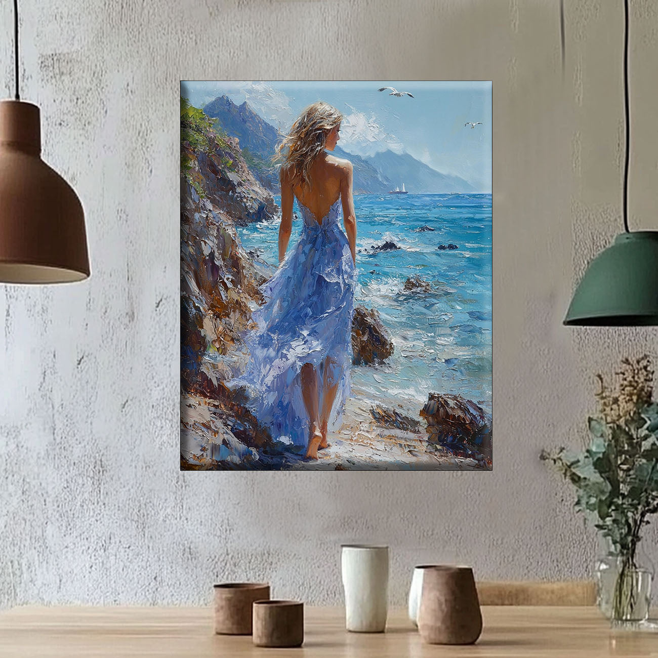 Dance with the Sea - Painting by Numbers