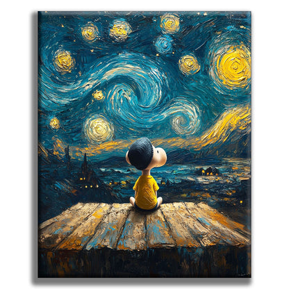 Under the Starry Sky - Painting by Numbers