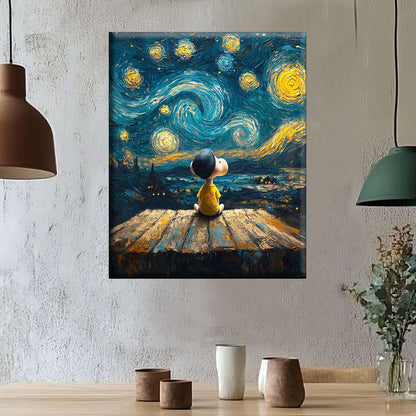 Under the Starry Sky - Painting by Numbers